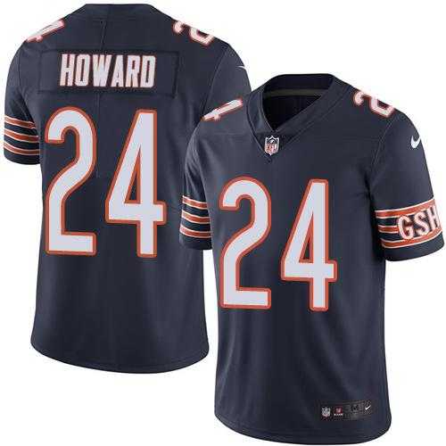 Nike Chicago Bears #24 Jordan Howard Navy Blue Team Color NFL Vapor Untouchable Limited Jersey,We sell and wholesale Nike Chicago Bears #24 Jordan Howard Navy Blue Team Color NFL Vapor Untouchable Limited Jersey on line form chian!